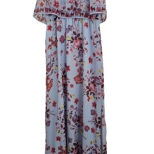 Princess Vera Wang Floral Maxi Dress – Size M